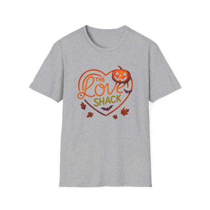 Fall-Themed Unisex T-Shirt: The Love Shack