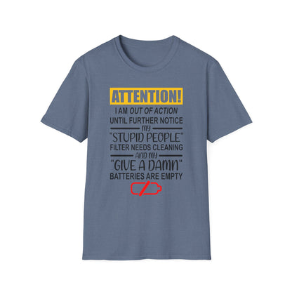 Humorous Statement T-Shirt