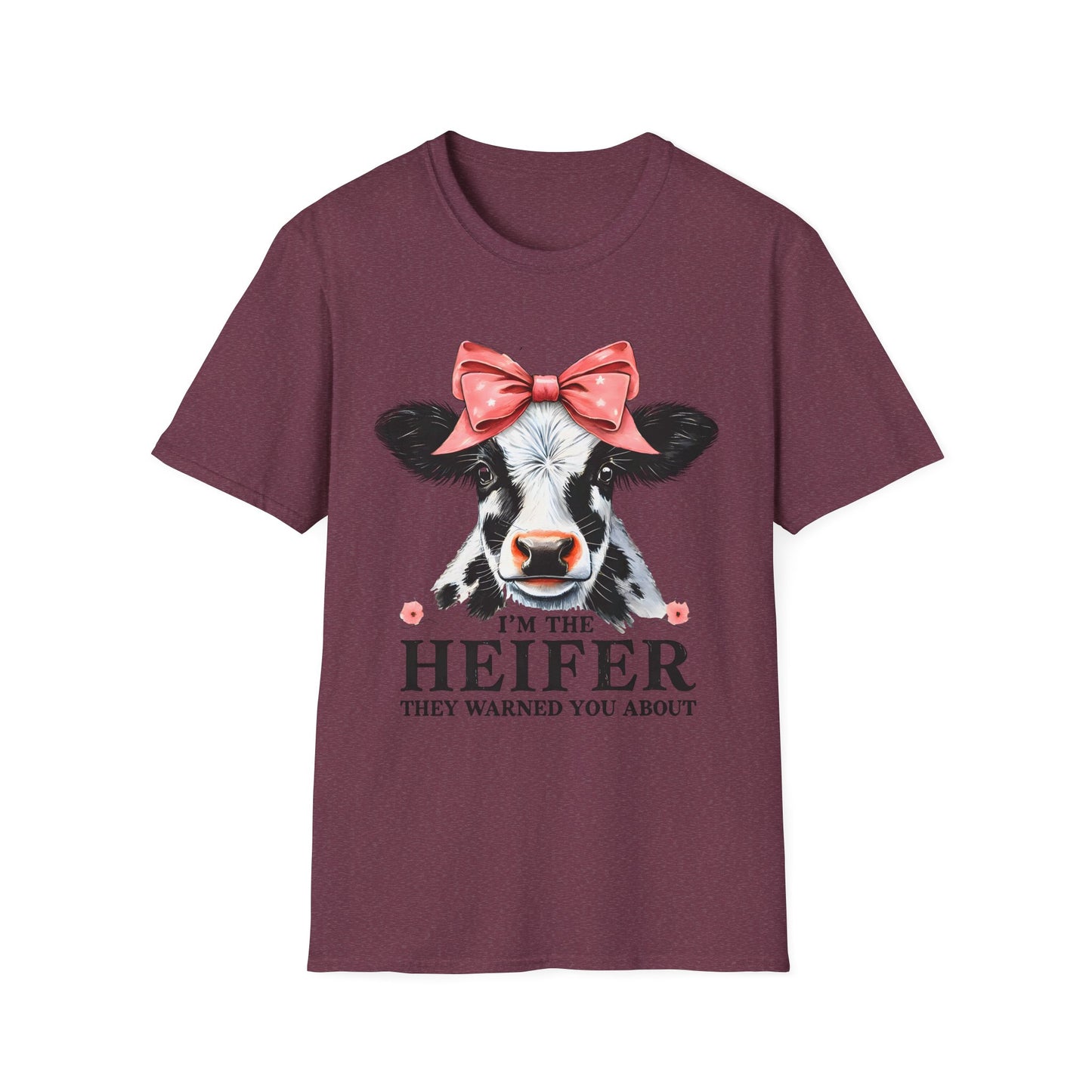 Cute Cow Graphic Tee - I'm the Heifer
