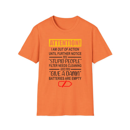 Humorous Statement T-Shirt