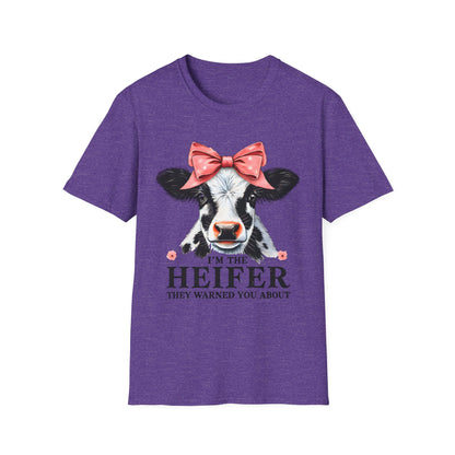 Cute Cow Graphic Tee - I'm the Heifer
