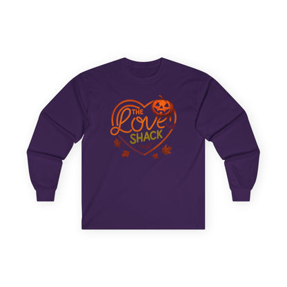 Cozy Halloween Long Sleeve Tee, The Love Shack Shirt
