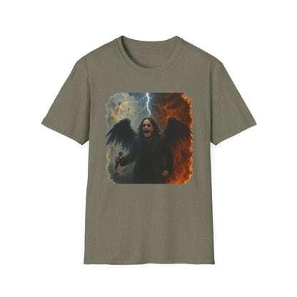 Gothic Angel T-Shirt, Edgy Graphic Tee