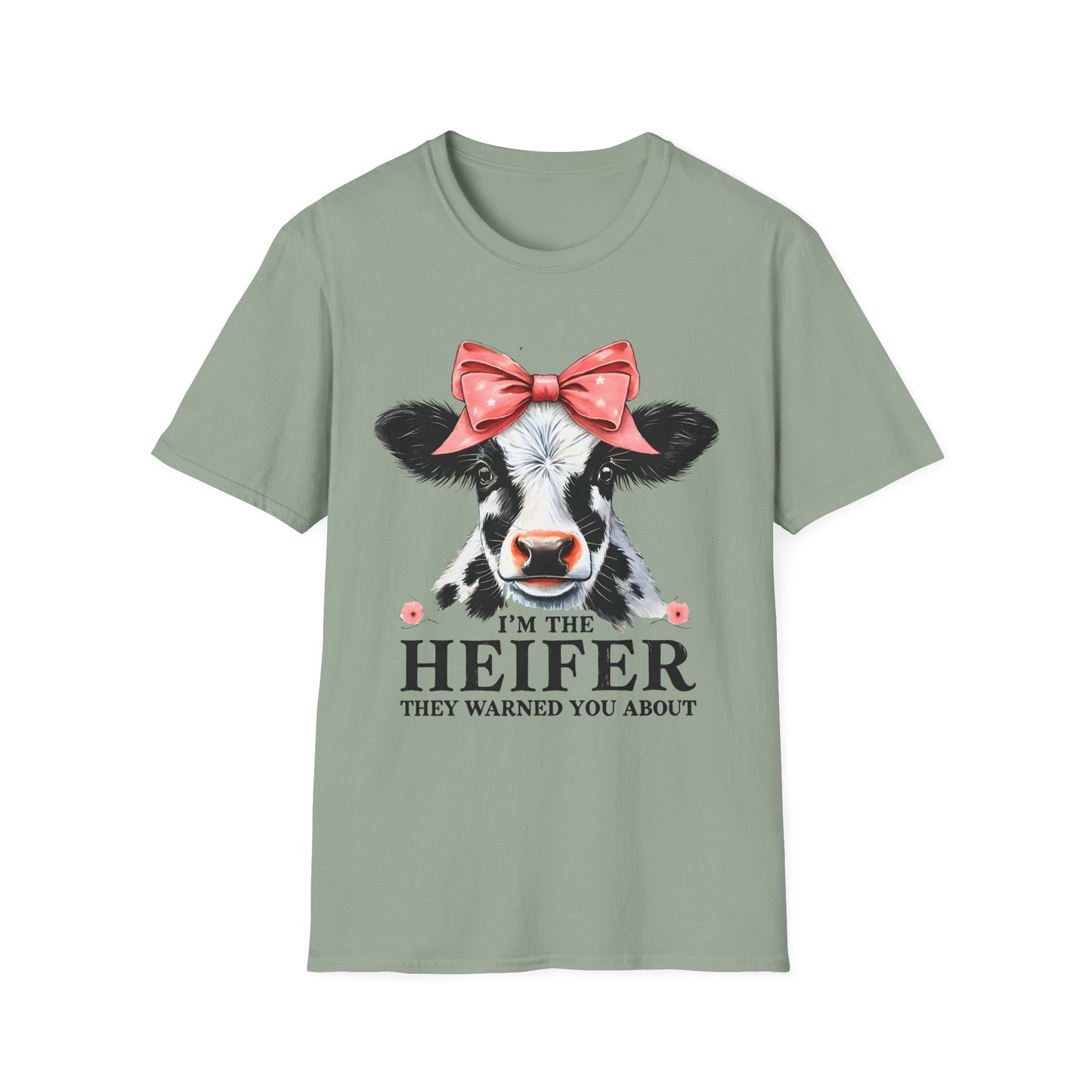 Cute Cow Graphic Tee - I'm the Heifer