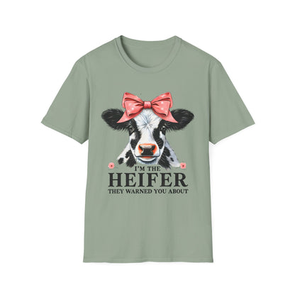 Cute Cow Graphic Tee - I'm the Heifer