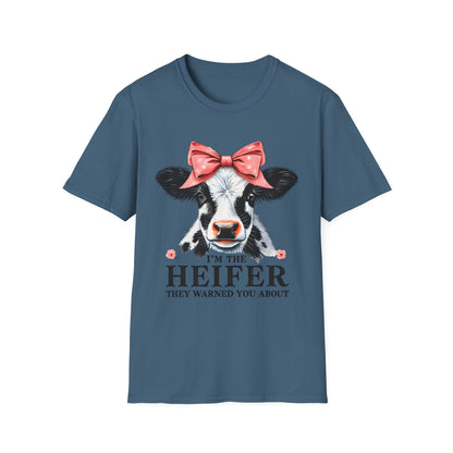 Cute Cow Graphic Tee - I'm the Heifer