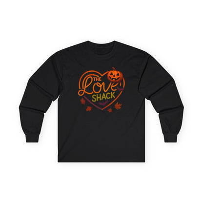 Cozy Halloween Long Sleeve Tee, The Love Shack Shirt