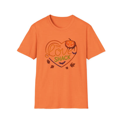 Fall-Themed Unisex T-Shirt: The Love Shack
