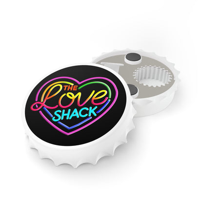 Neon Heart Bottle Opener