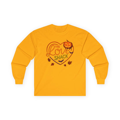Cozy Halloween Long Sleeve Tee, The Love Shack Shirt