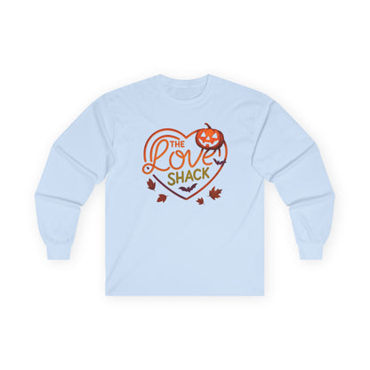 Cozy Halloween Long Sleeve Tee, The Love Shack Shirt