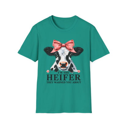 Cute Cow Graphic Tee - I'm the Heifer