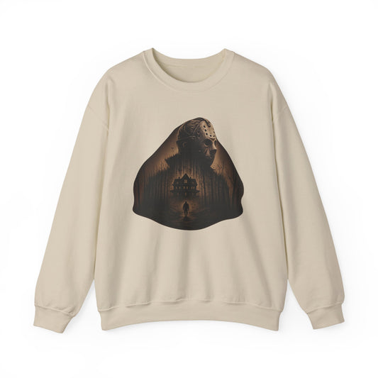 Spooky Horror Graphic Crewneck Sweatshirt