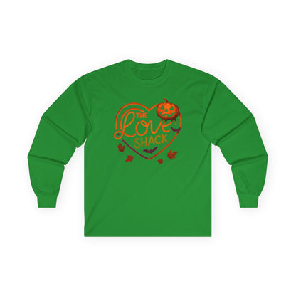 Cozy Halloween Long Sleeve Tee, The Love Shack Shirt