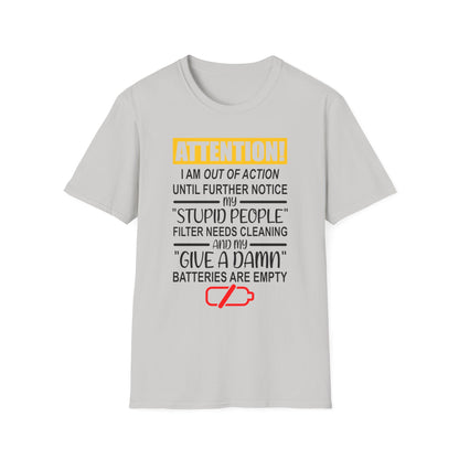 Humorous Statement T-Shirt
