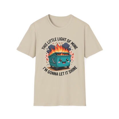 Funny Dumpster Fire Unisex T-Shirt