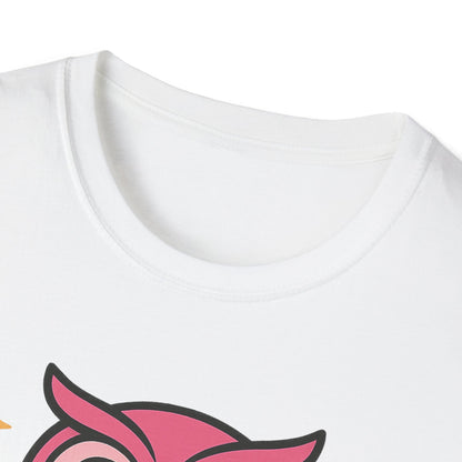 Pink Owl Breast Cancer Awareness T-Shirt