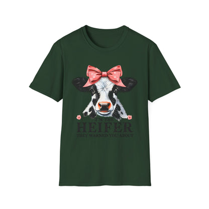 Cute Cow Graphic Tee - I'm the Heifer